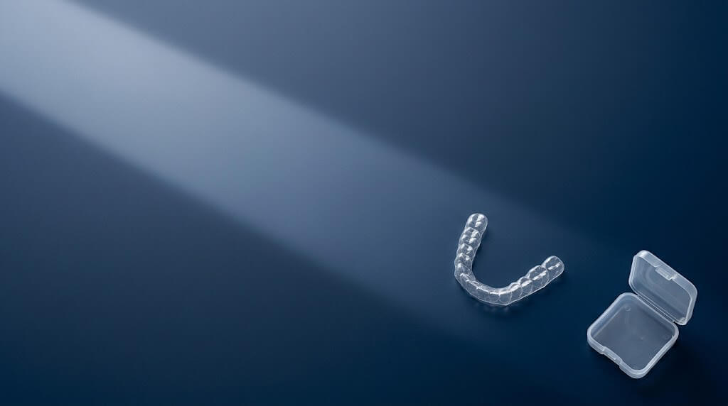 Dentist reviewing an Invisalign Van Nuys digital treatment plan on a 3D dental scan display